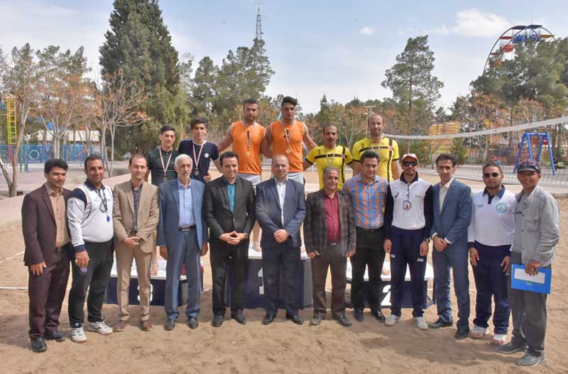 برگزاری مسابقات والیبال ساحلی گرامیداشت شهدای مدافع وطن