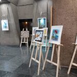 نمایشگاه آثار منتخب نخستین جایزه سال تصویرسازی اشعار سهراب سپهری در برج میلاد